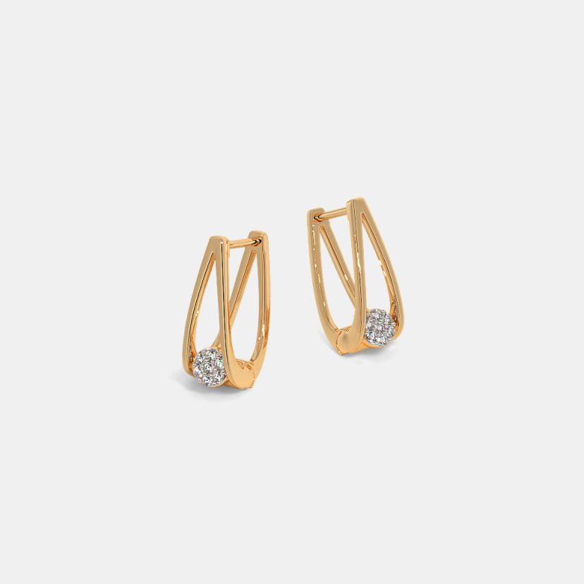 The Amunet Huggie Earrings - image 5