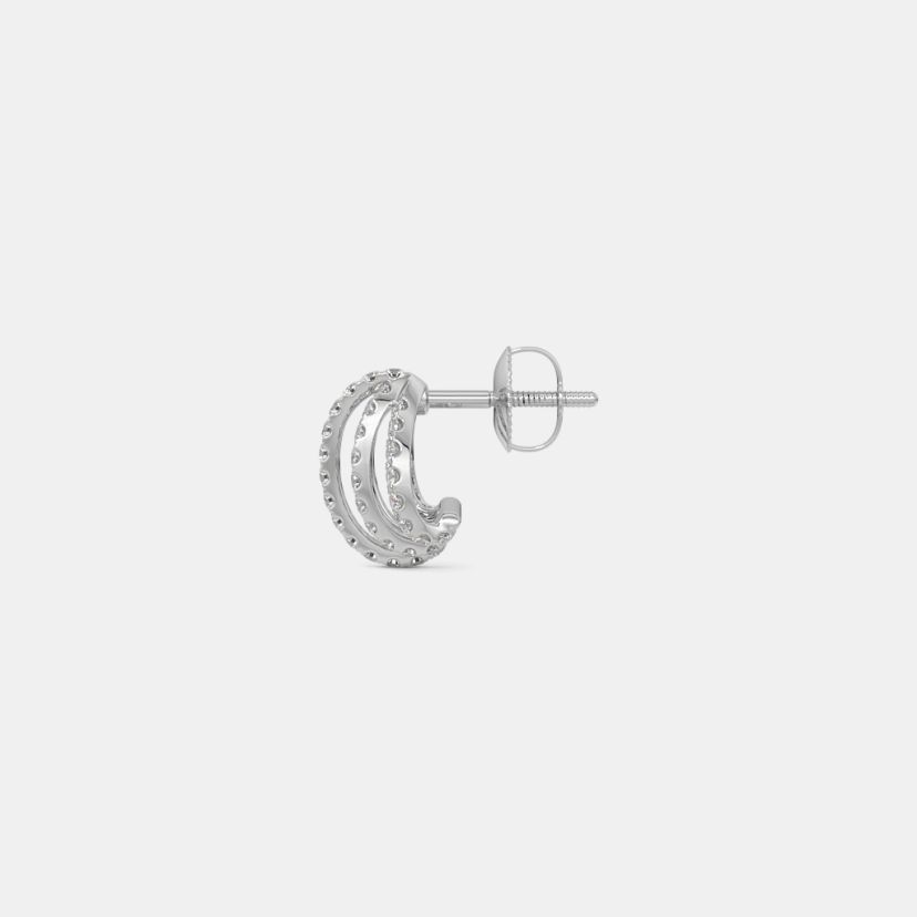 The Solaya J Hoop Earrings - image 9