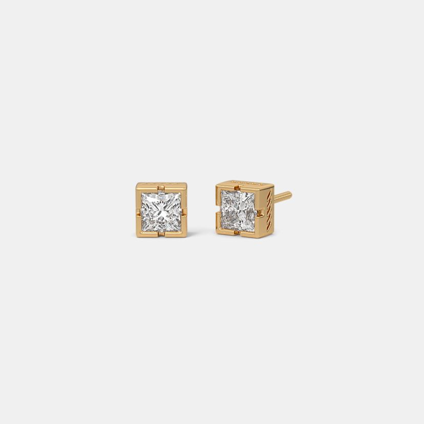 The Dearest Solitaire Stud Earrings - image 1