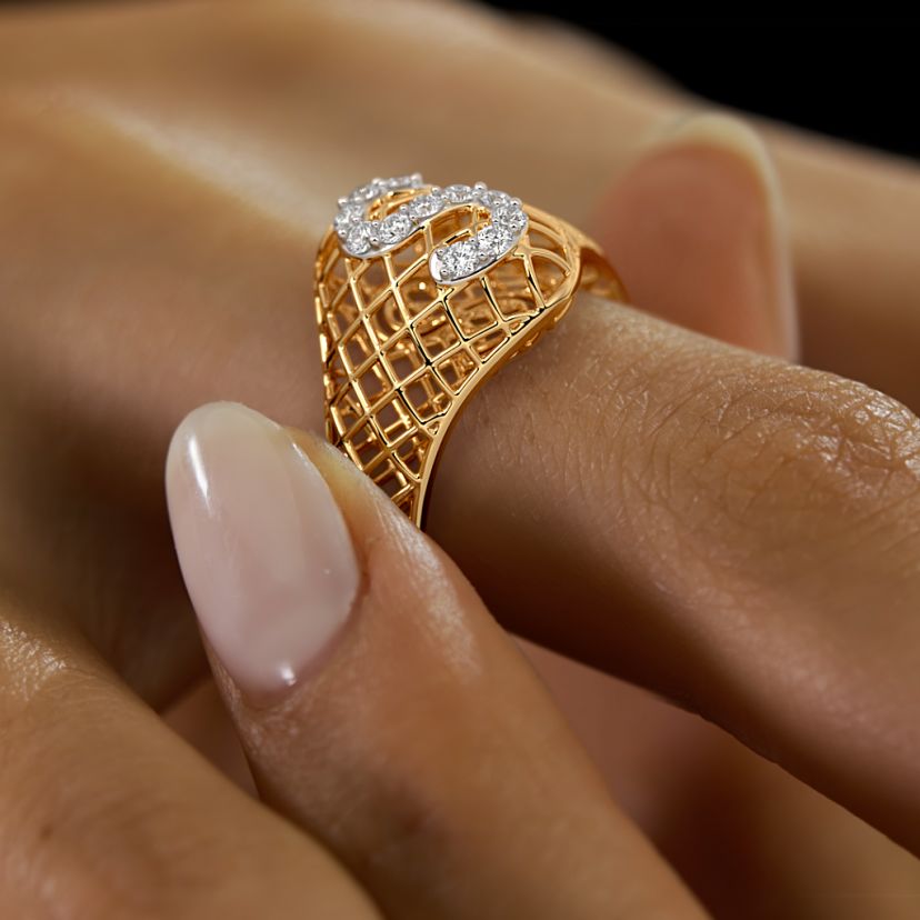 The Plump S Initial Ring - image 6