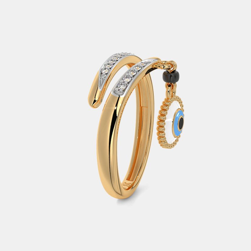 The Estere Evil Eye Mangalsutra Ring - image 8
