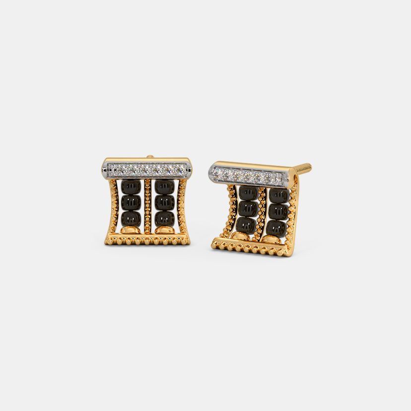 The Osma Mangalsutra Stud Earrings - image 1