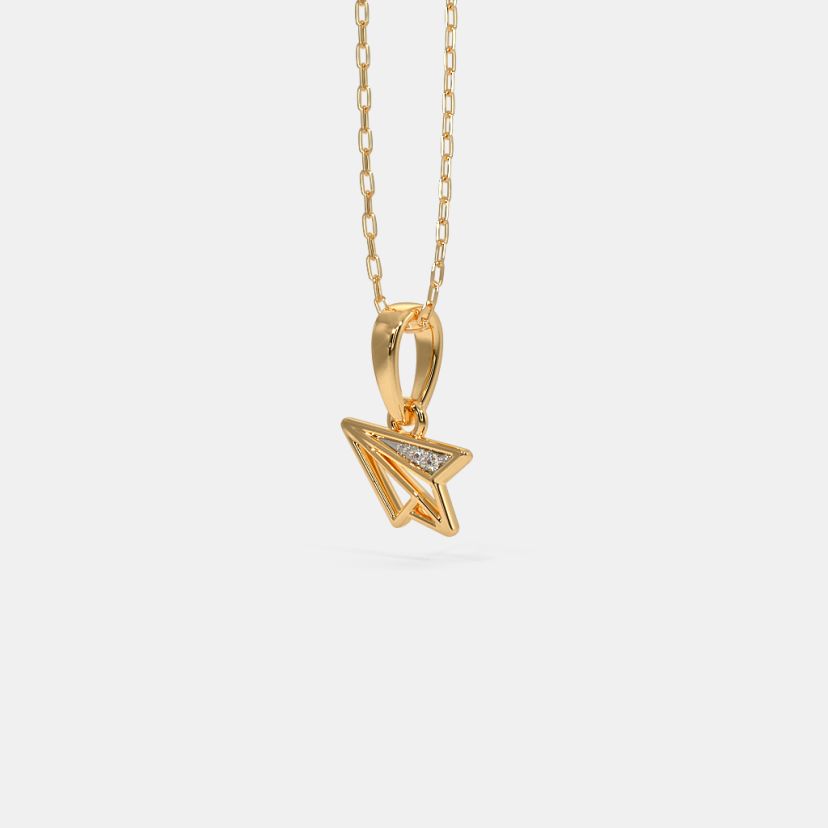The Origami Plane Kids Pendant - image 3