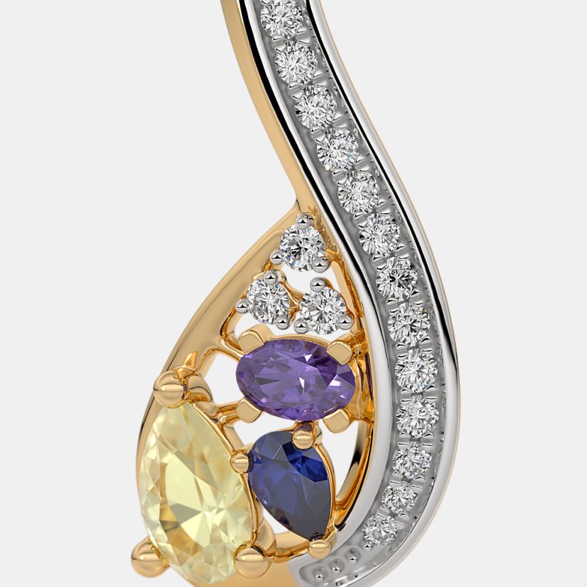 The Zaafa J Hoop Earrings - image 5