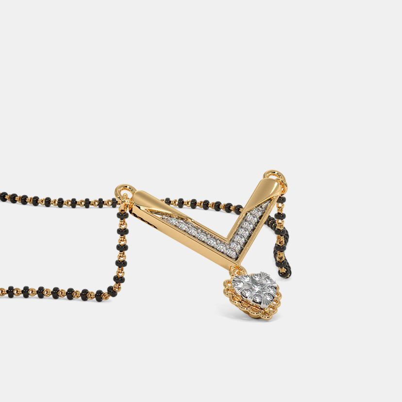 The Glitteratti Mangalsutra Pendant - image 7