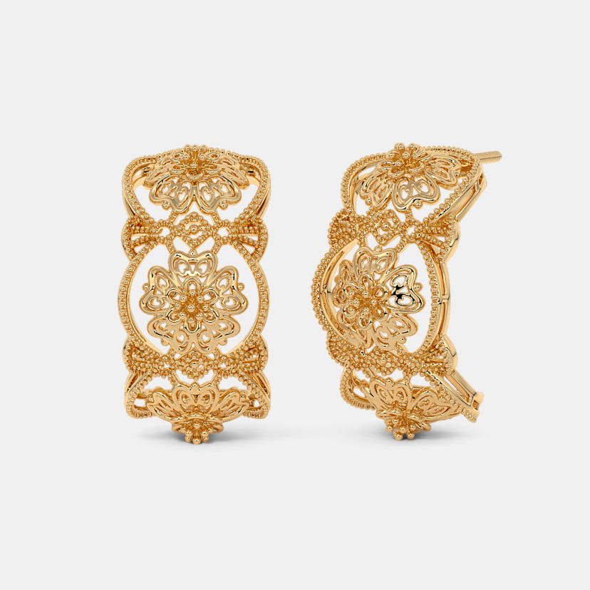 The Lidianne J Hoop Earrings - image 1