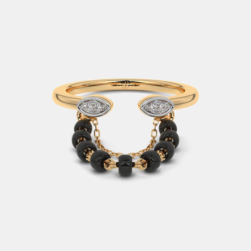 The Saavni Mangalsutra Ring - image 6