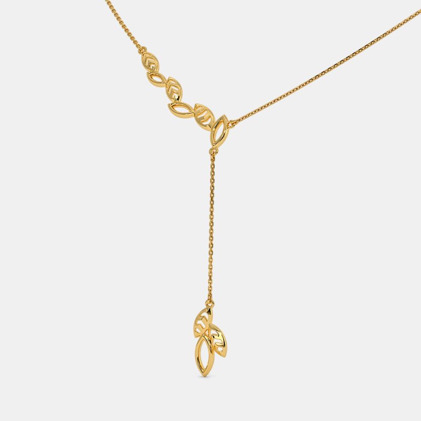 Gold platinum necklace store