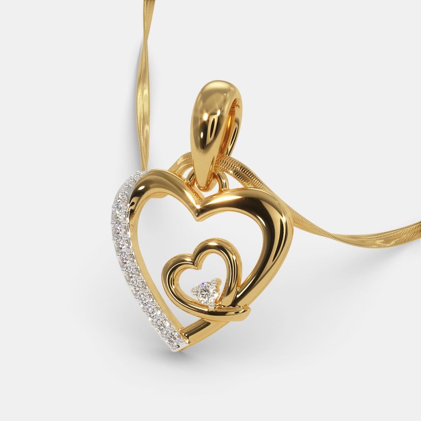 The Lovers Hearts Pendant - image 1
