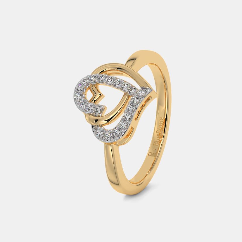 Buy 50+ Diamond Hearts Rings Designs Online