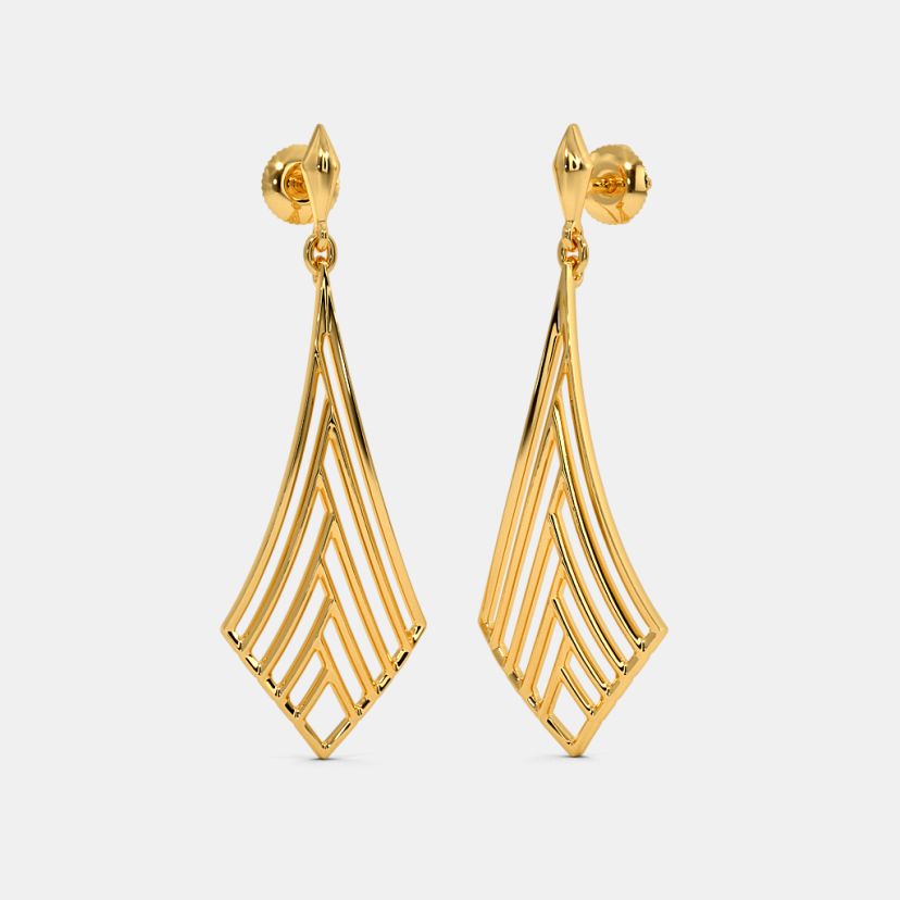 Buy 250+ 22k Gold Earrings Designs Online