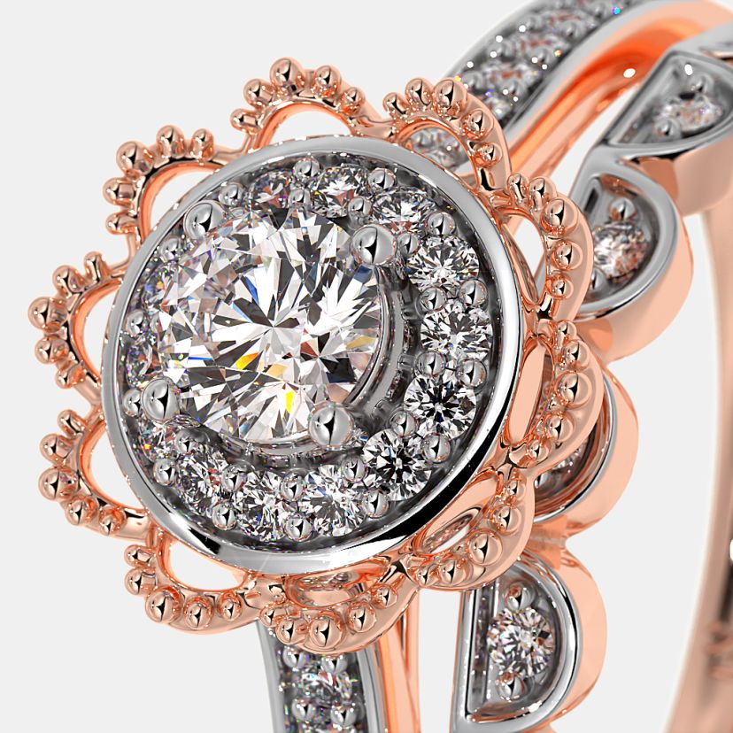 The Ullani Bridal Ring Set - image 5