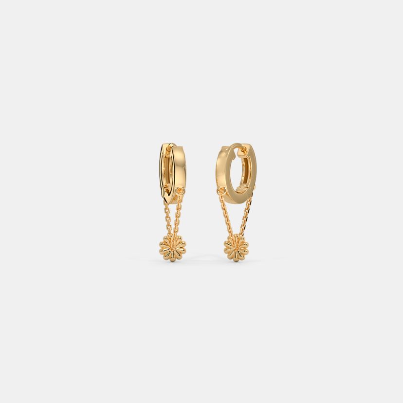 The Daisilenne Dangle Hoop Earrings - image 1