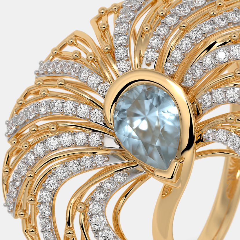 The Serenya Cocktail Ring - image 5