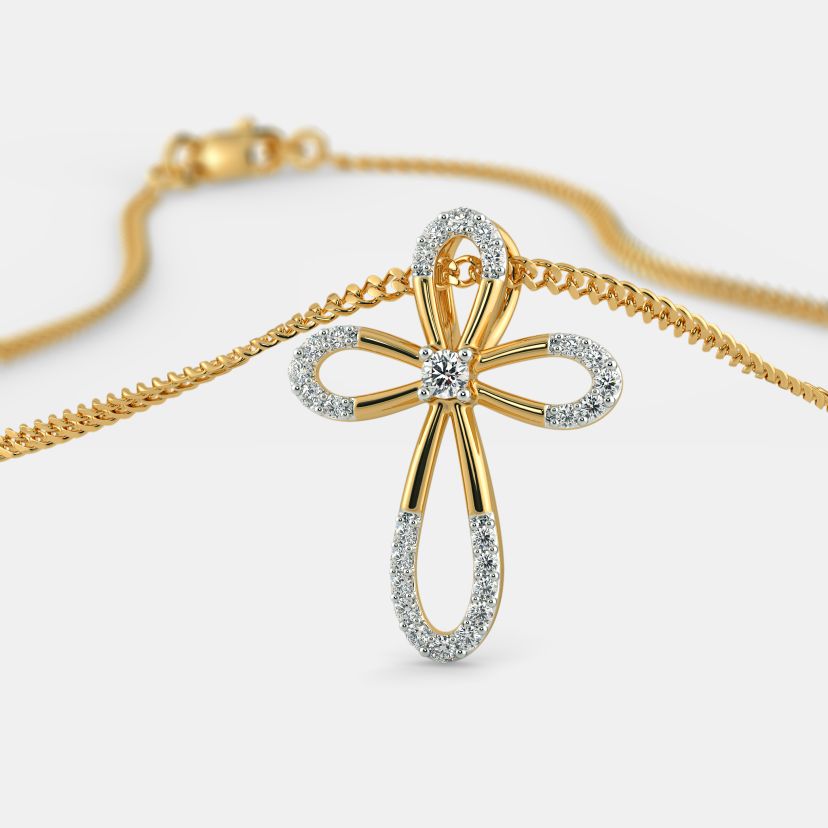 The Robin Cross Pendant - image 1