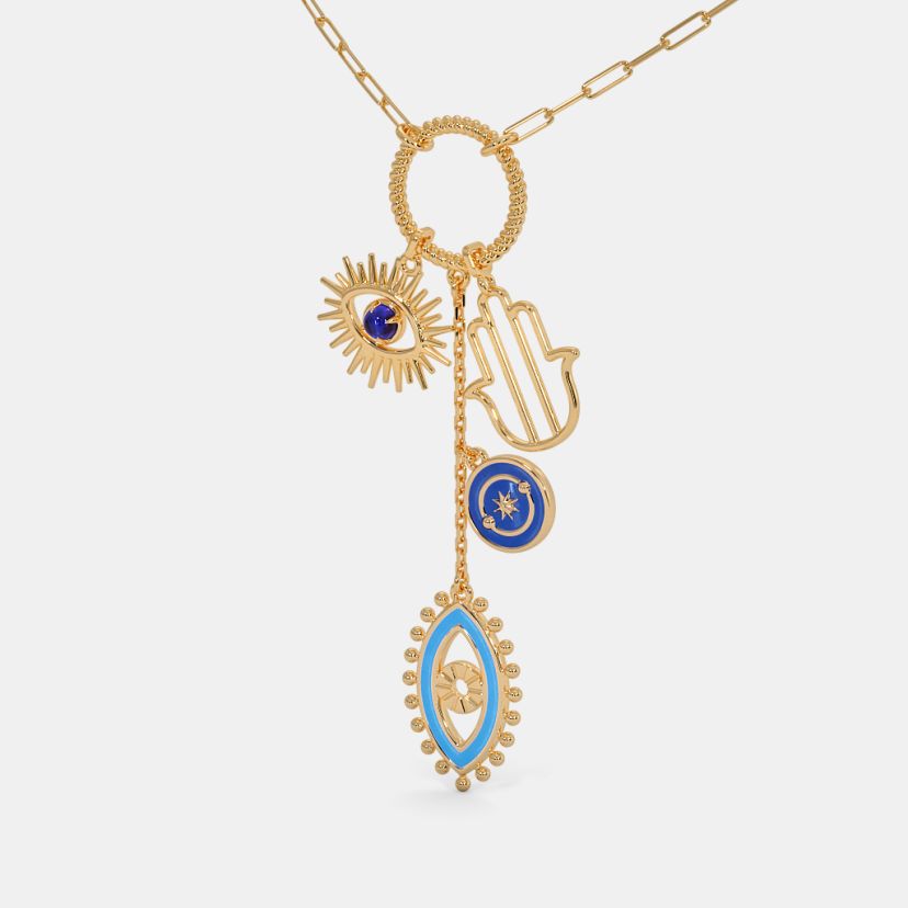 The Rapett Evil Eye Charm Necklace - image 1