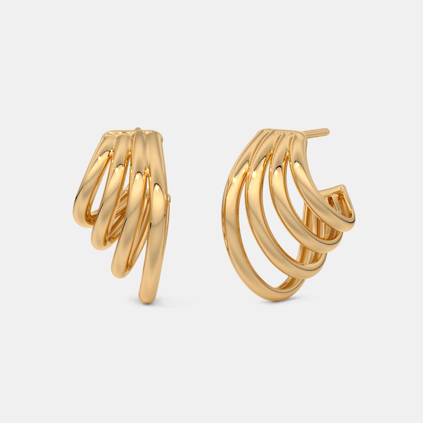 The Tiered Hoop Earrings - image 1