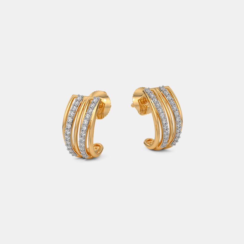 The Elunari Huggie Earrings - image 5