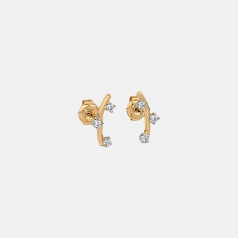 The Zoryelle Multi Pierced Stud Earrings - image 4