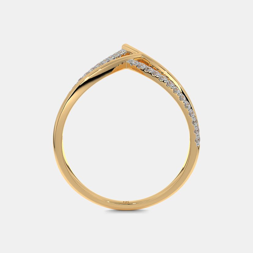 The Chiara Chevron Ring - image 8