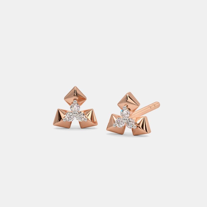 The Clio Multi Pierced Stud Earrings - image 1
