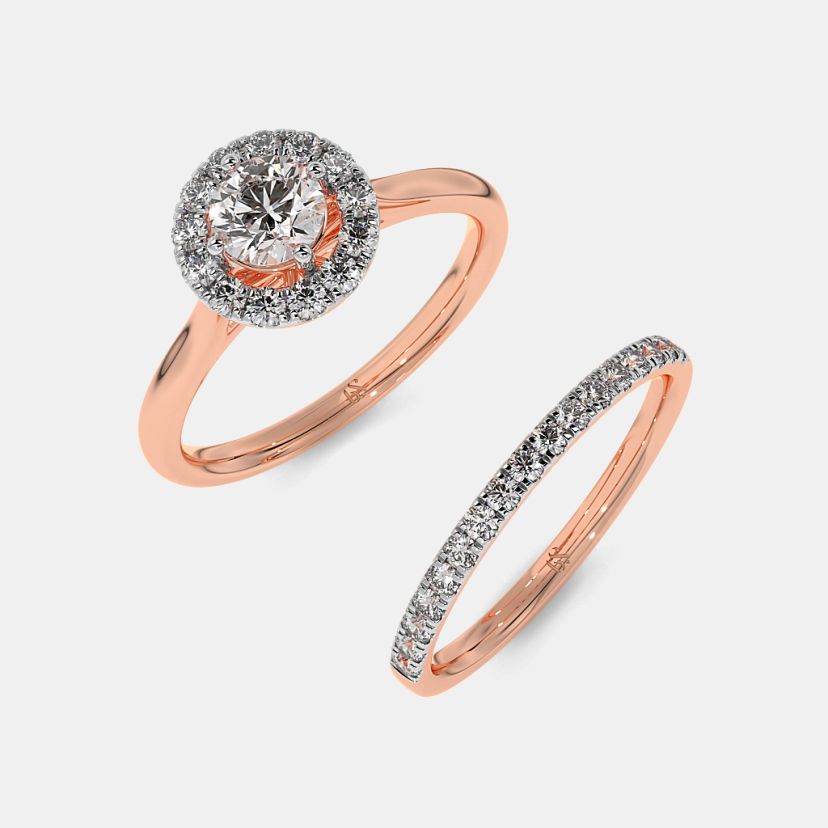 The Blisse Bridal Ring Set - image 7