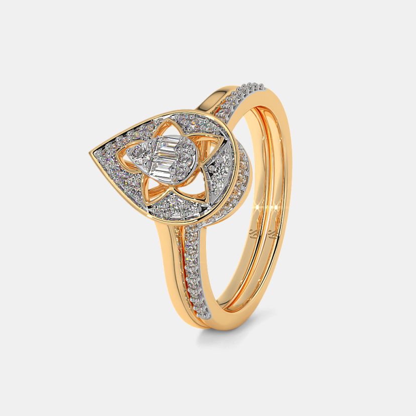 The Eilish Bridal Ring Set - image 1