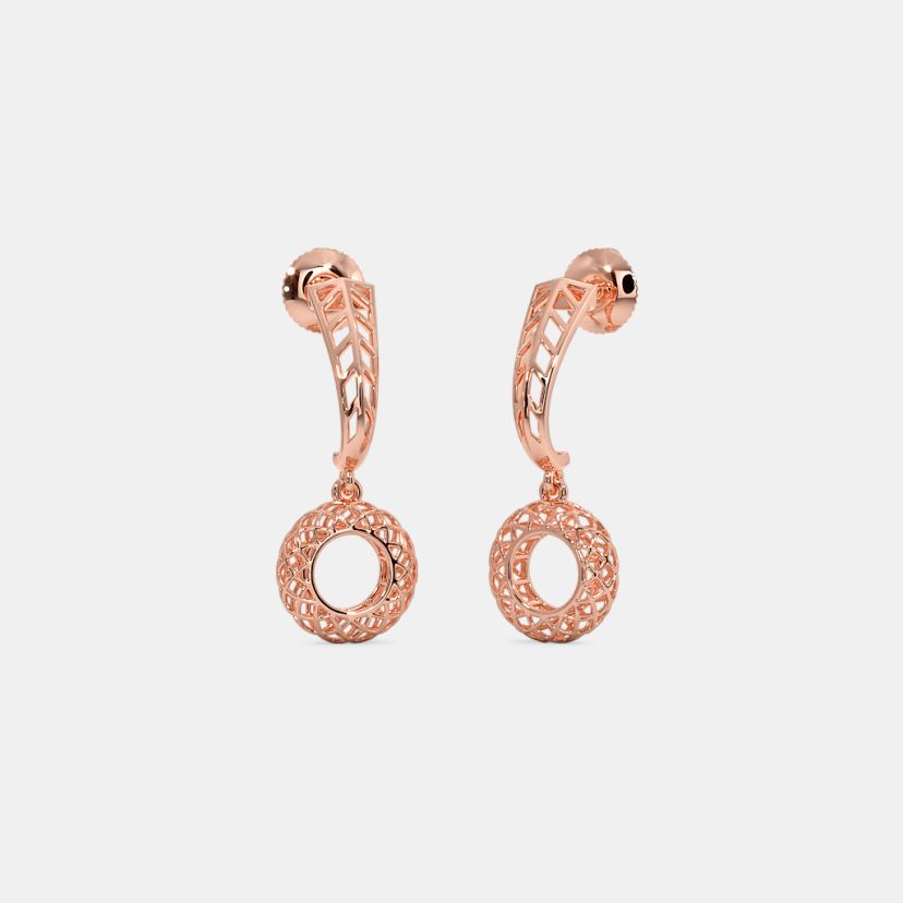 The Matija Dangle Hoop Earrings - image 1