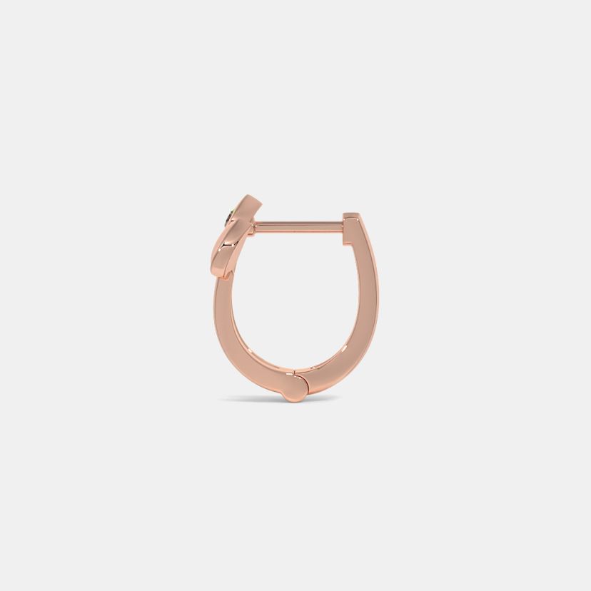 The Leontina Multi Pierced Hoop Earrings - image 8