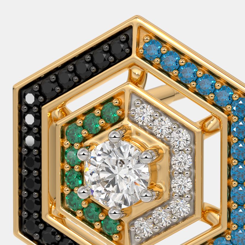 The Verissimo Solitaire Stud Earrings - image 5