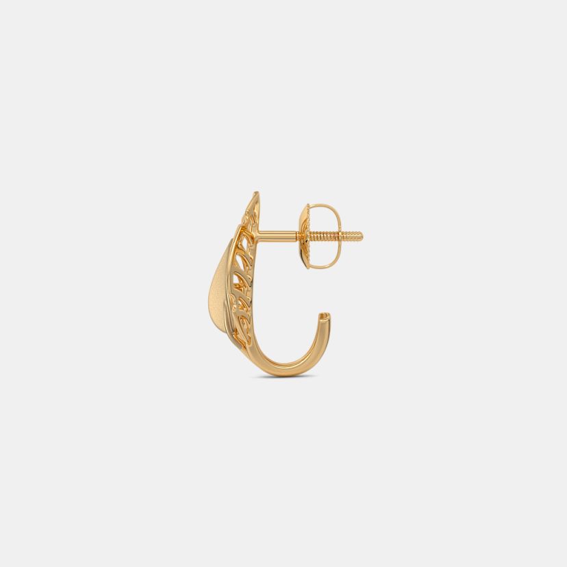 The Alarik J Hoop Earrings - image 8