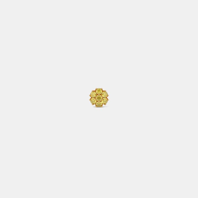 The Yellow Sapphire Azerbaijan Stud Earrings - image 7