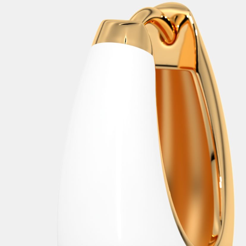 The Aaniya Reversible Hoop Earrings - image 4