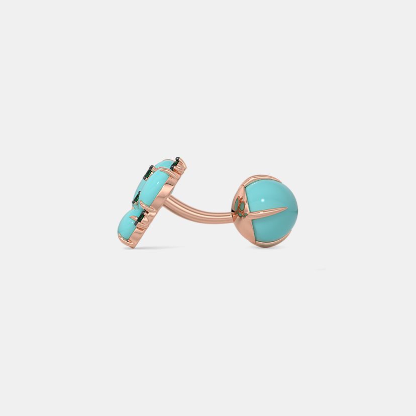 The Ebon Bloom Cufflinks For Him - image 5