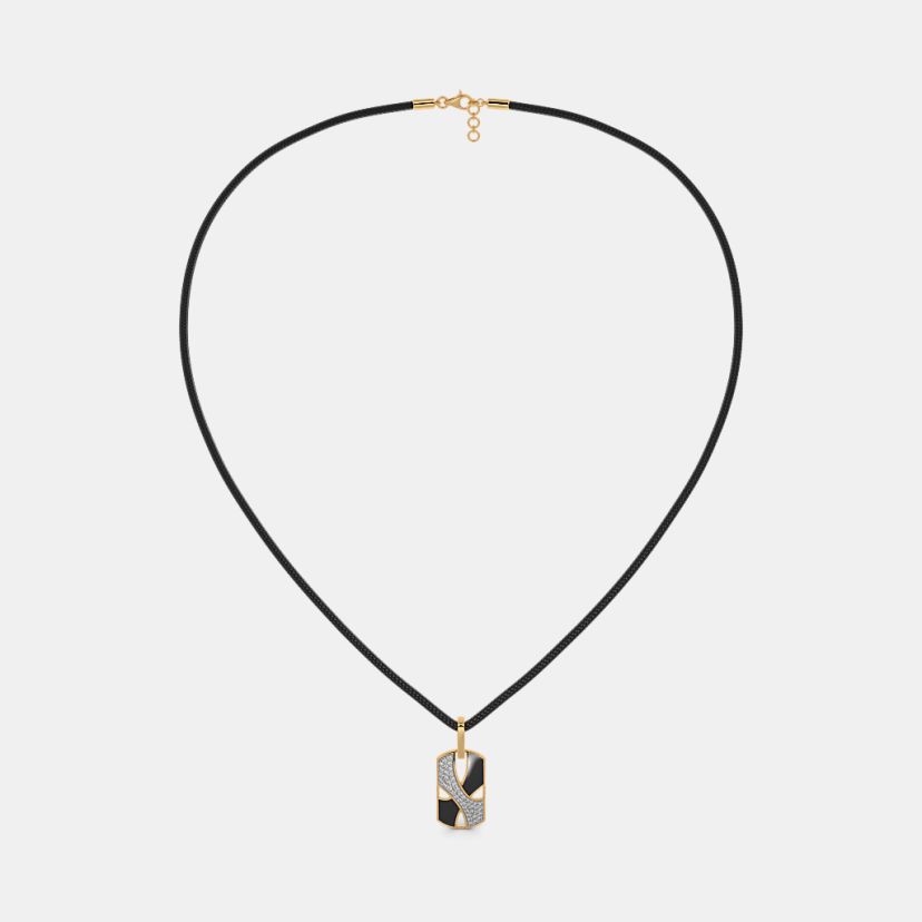 The Cloudknot Cord Necklace For Him - image 3