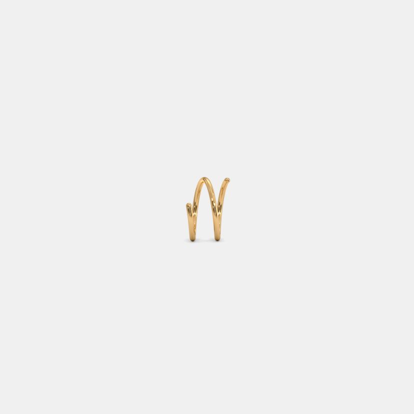 The Swirl Aurum Nose Ring - image 7
