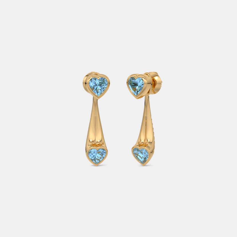 The Yunoo Front Back Earrings - image 1