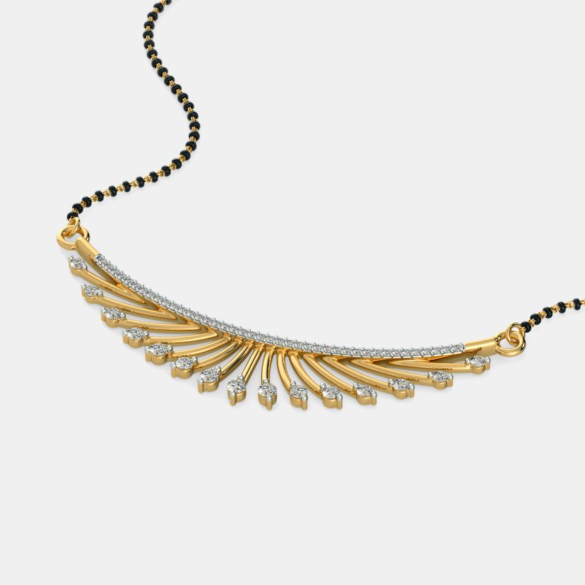 The Aadarshini Mangalsutra Pendant - image 8