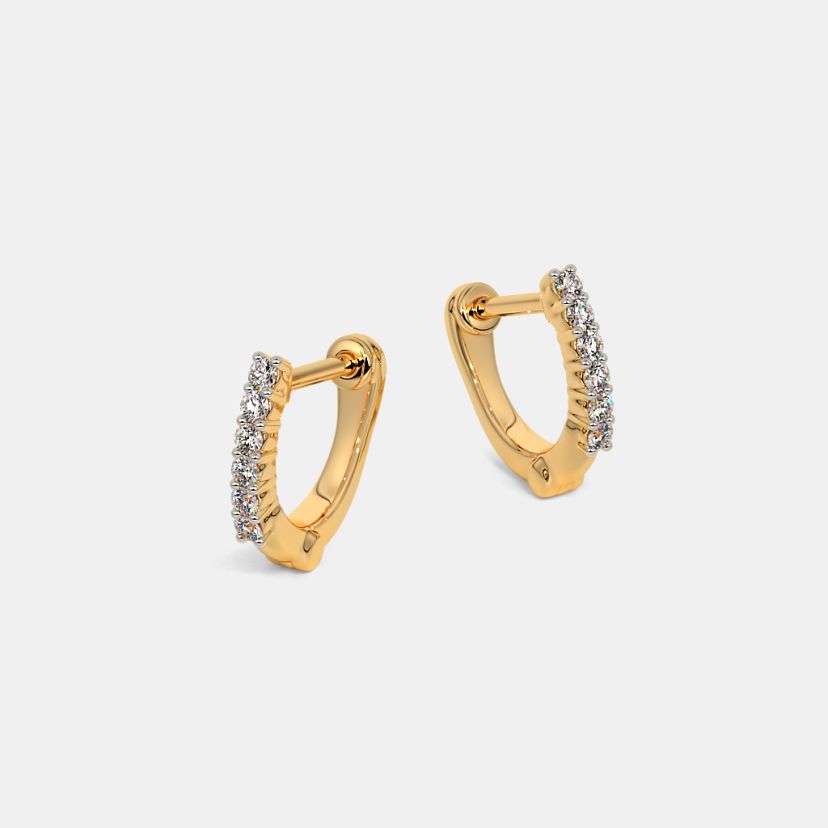 The Malani Multi Pierced Hoop Earrings - image 5