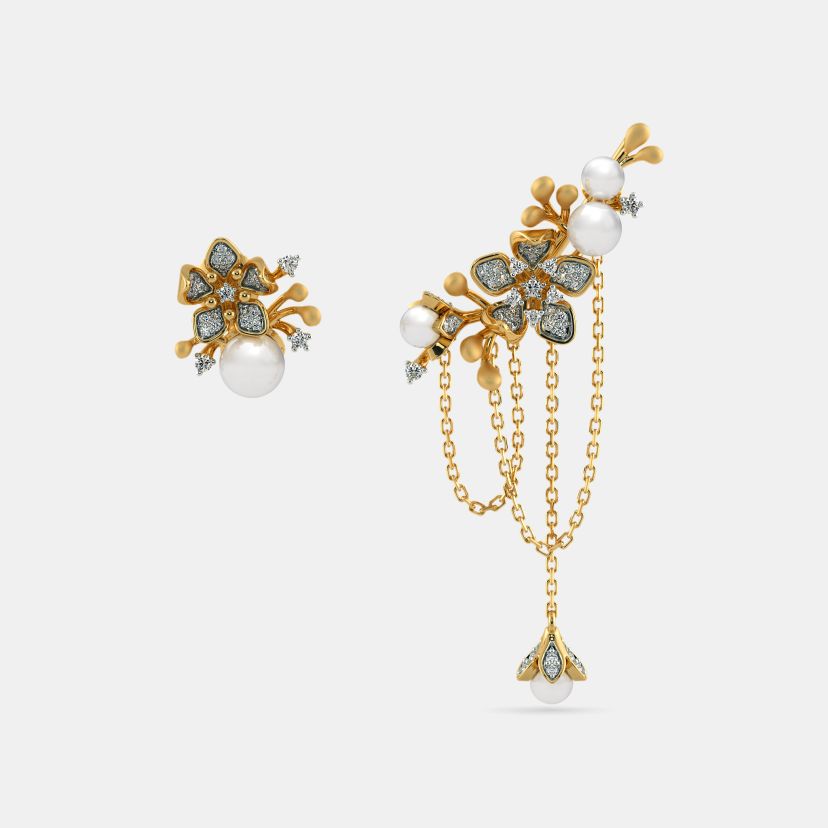The Winter Plum Mismatch Earrings - image 7