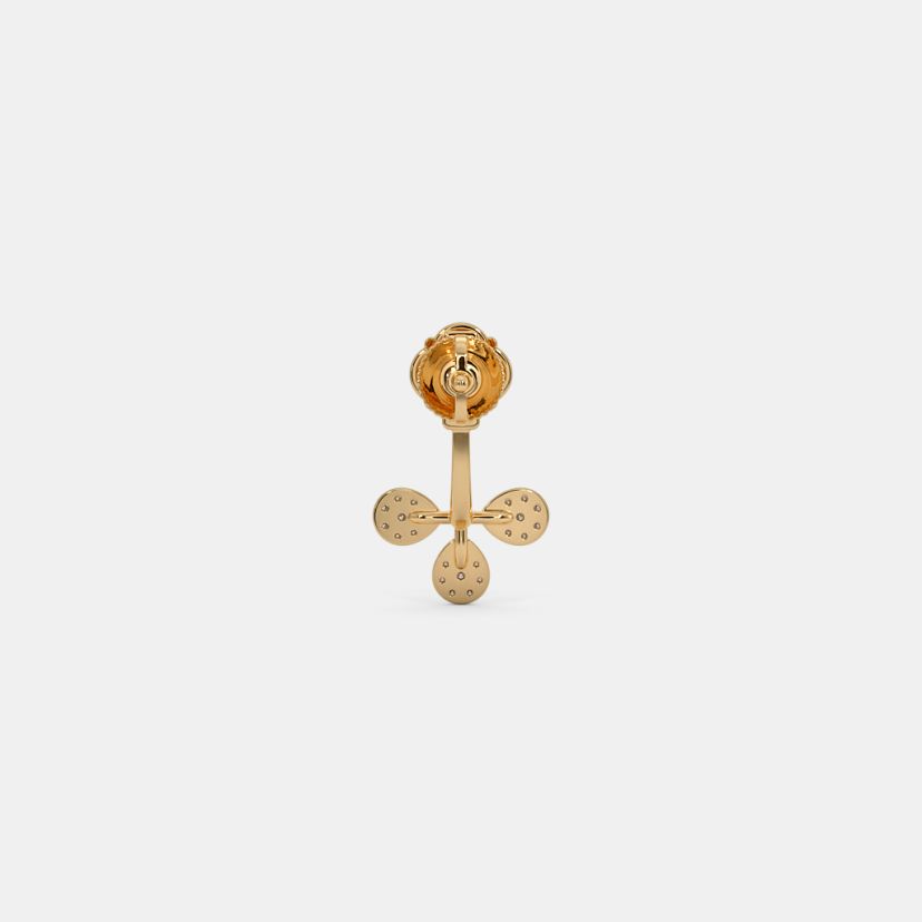The Shamrock Front Back Earrings - image 9