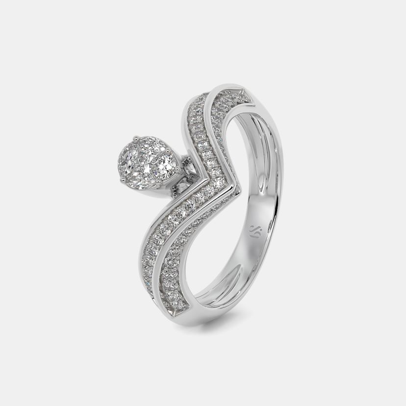 The Oenothera Chevron Ring - image 1