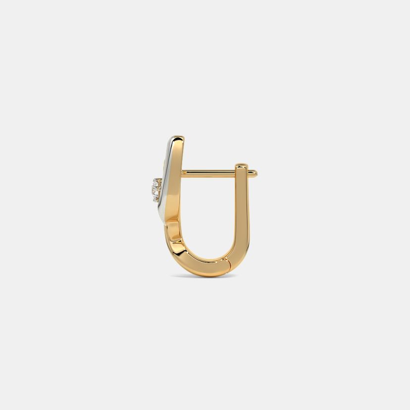 The Clair Huggie Earrings - image 9