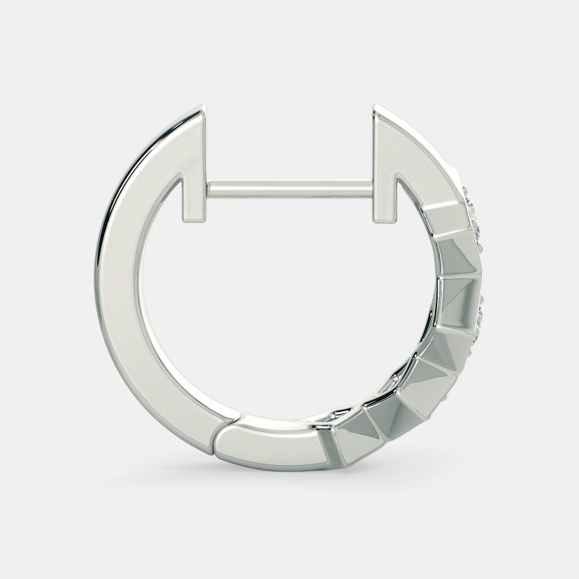 The Miles to Go Huggie Earrings - image 6