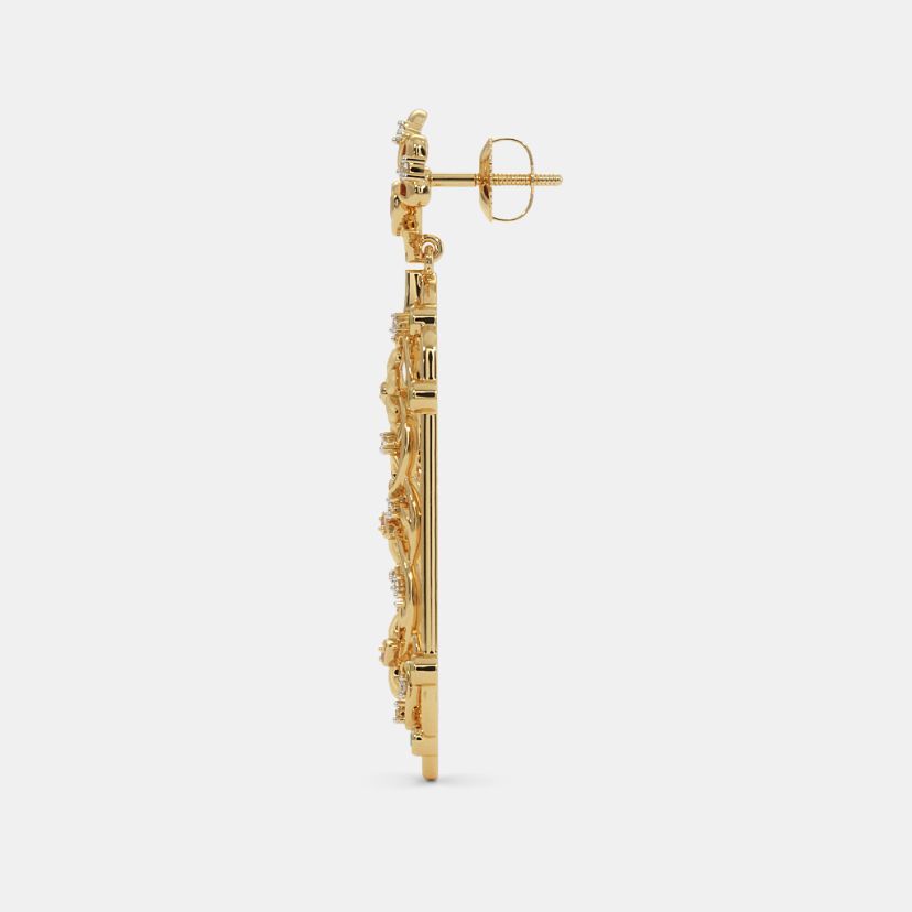The Gul bahaar Drop Earrings - image 4