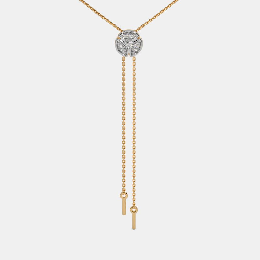 The Flowing Diamonds Pendant Necklace - image 4
