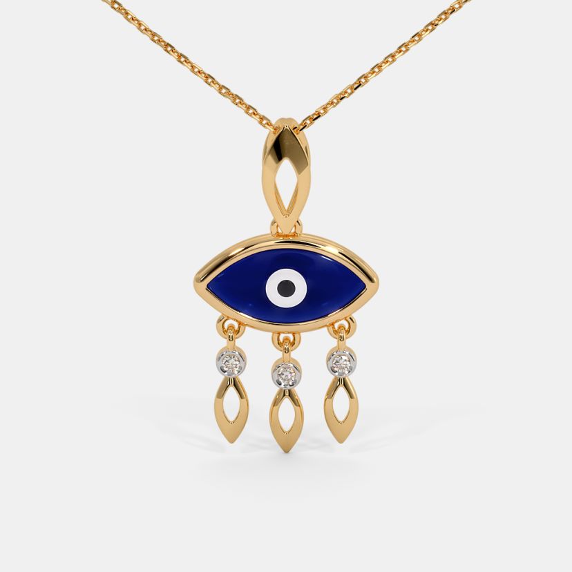 The Yfel Evil Eye Pendant Necklace - image 4