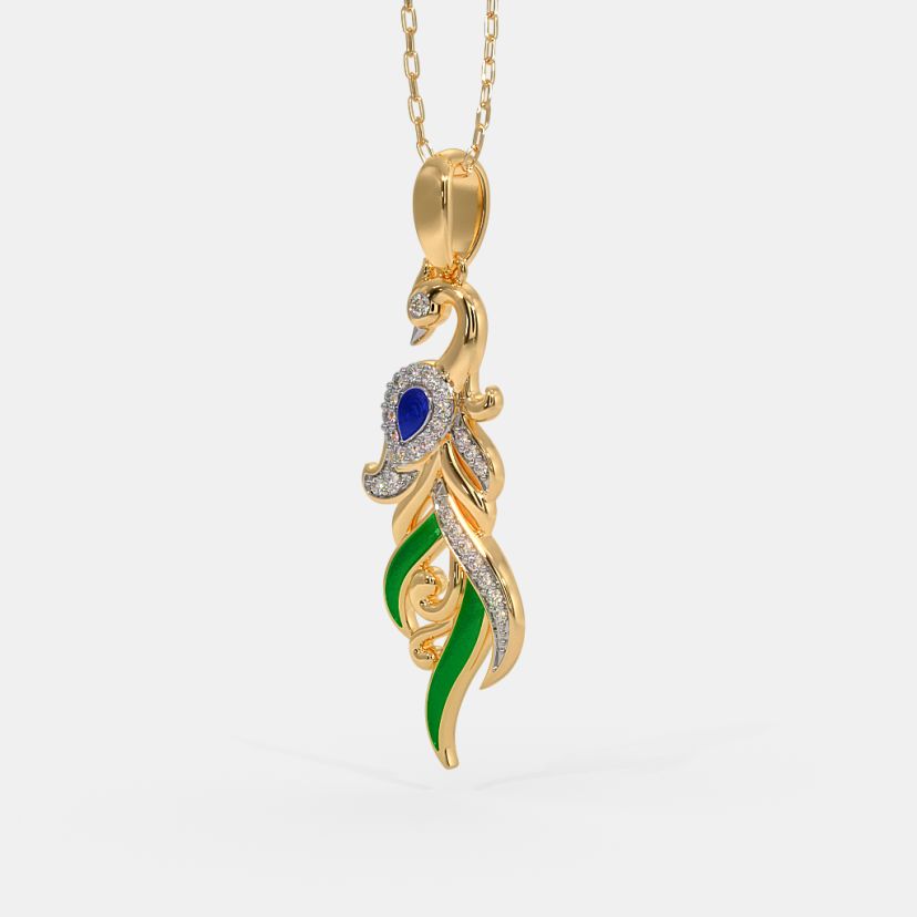 The Exotic Feather Pendant - image 4