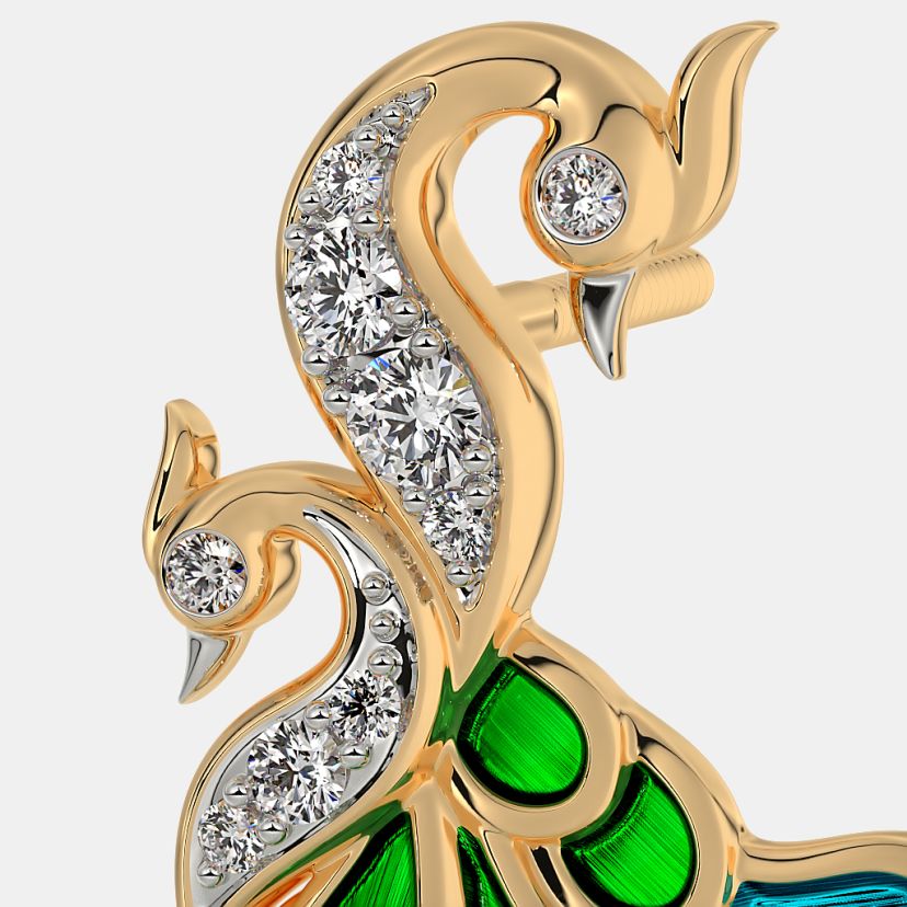 The Imperial Feather Earrings - image 5