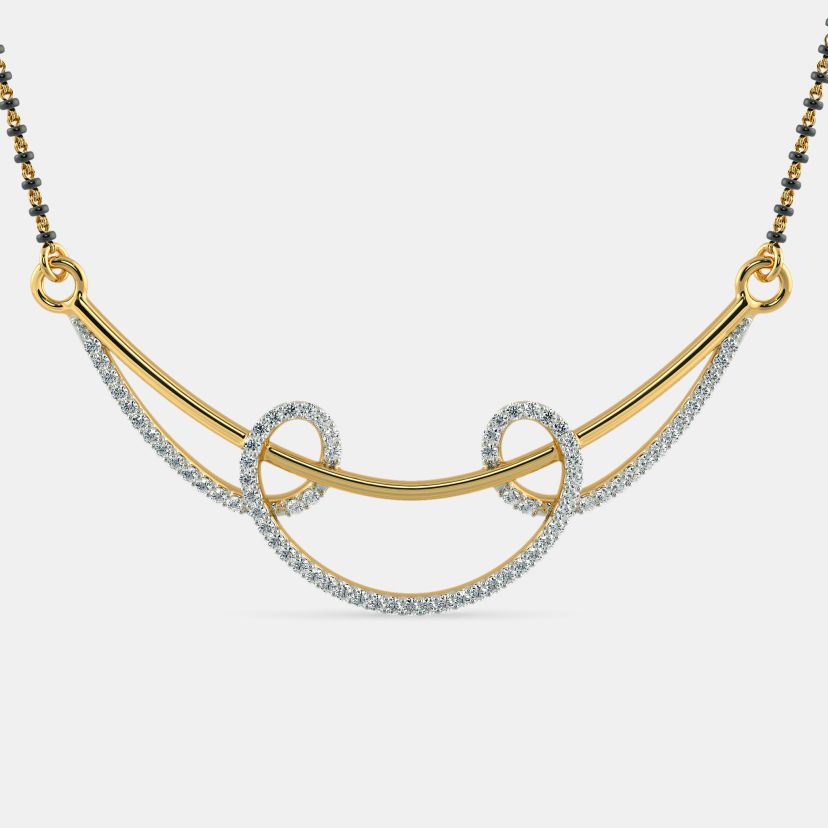 The Parinita Mangalsutra Pendant - image 4